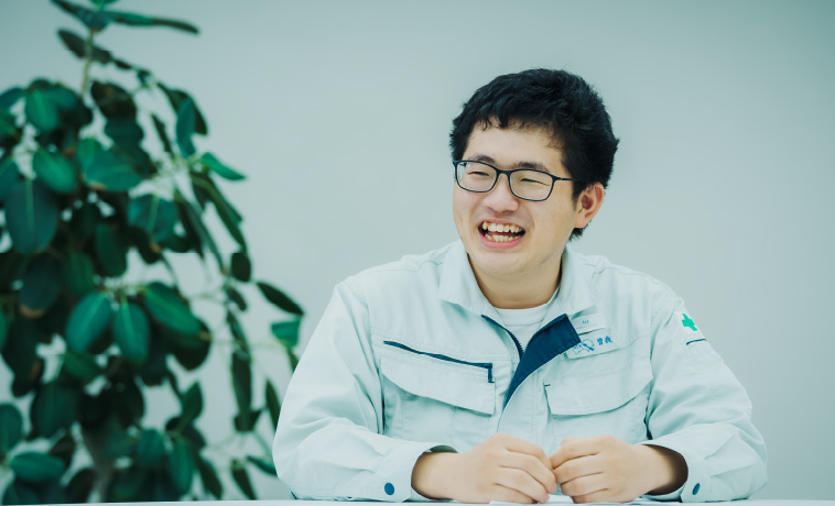 四国の社会インフラを⽀える、地⽅になくてはならない仕事です。