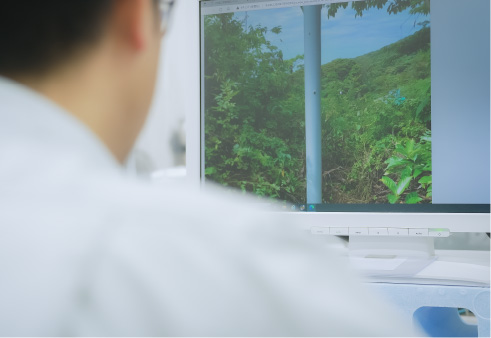 ⼭奥の家へ光通信線を引いた時、とても感謝されました。